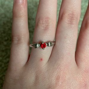 Red/Silver Ring